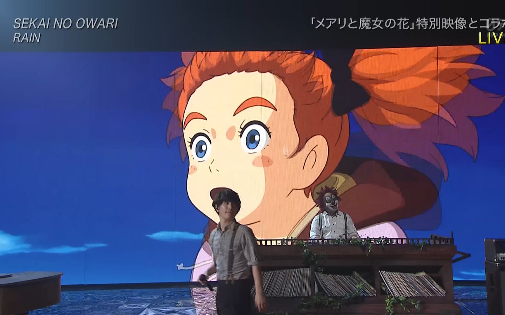 170701 sekai no owari - rain (17.07.01.the music day)