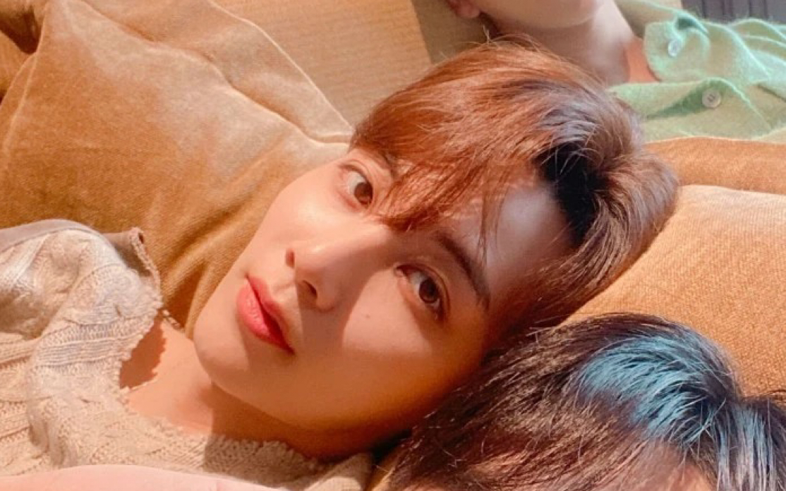 素颜的尹净汉真的好可!