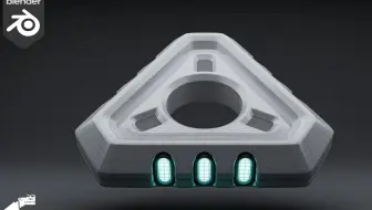 iBlender中文版插件 如何对这种硬表面设计进行建模_Blender建模教程