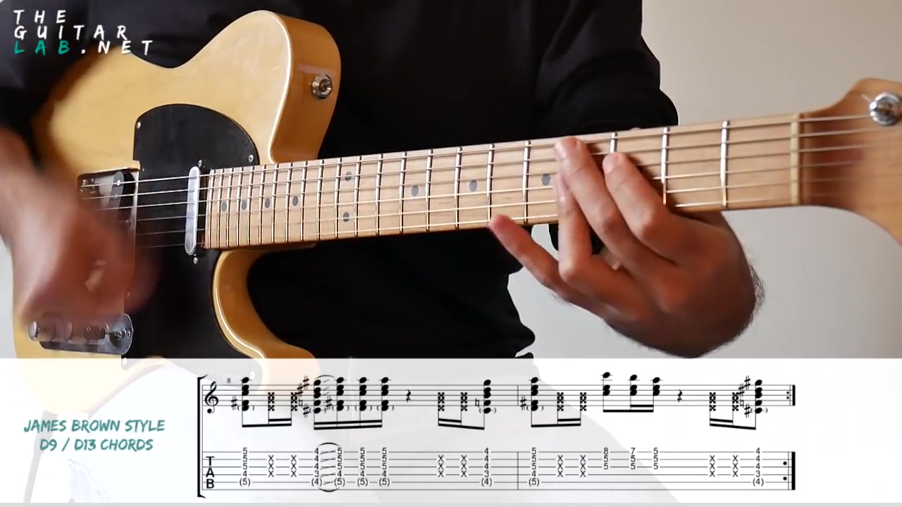 吉他谱学习放克节奏吉他附谱