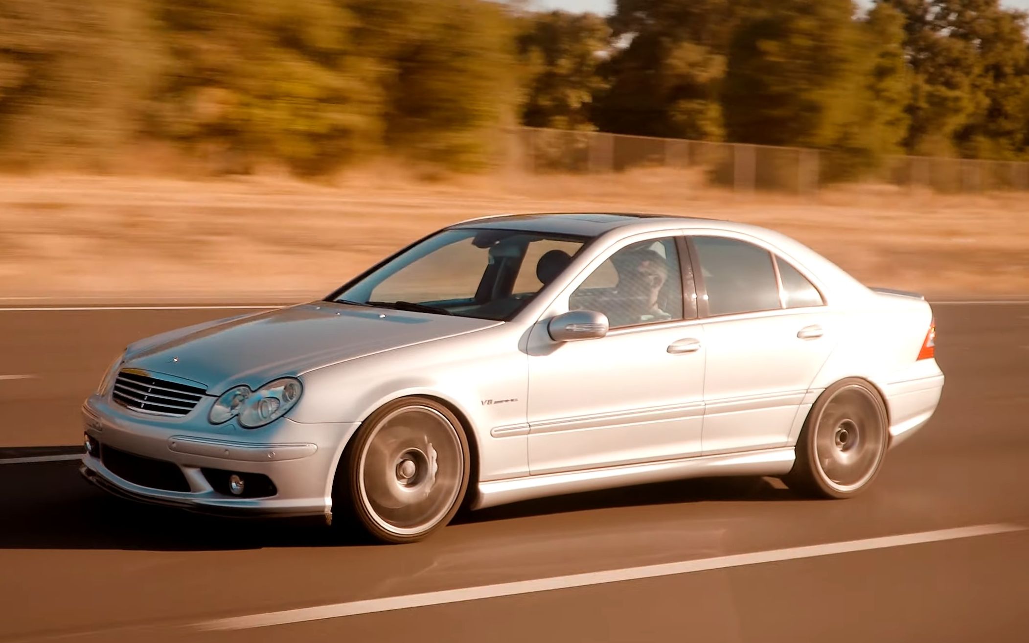 奔驰 w203 c级 c55 amg v8