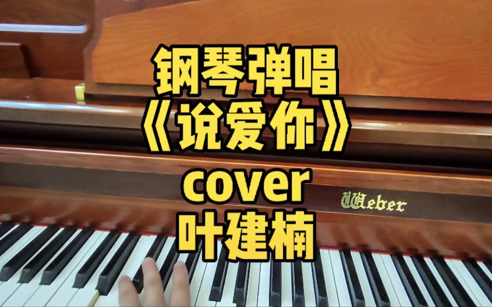 [图]老八（伪）倾情钢琴弹唱东北话《说爱你》（cover：叶建楠）