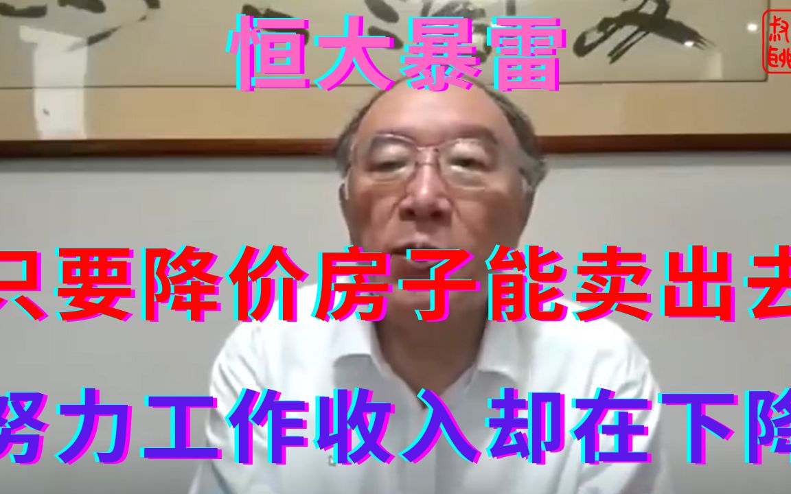 只要降价房子还是能卖得掉的||韭菜努力工作收入却在下降哔哩哔哩bilibili