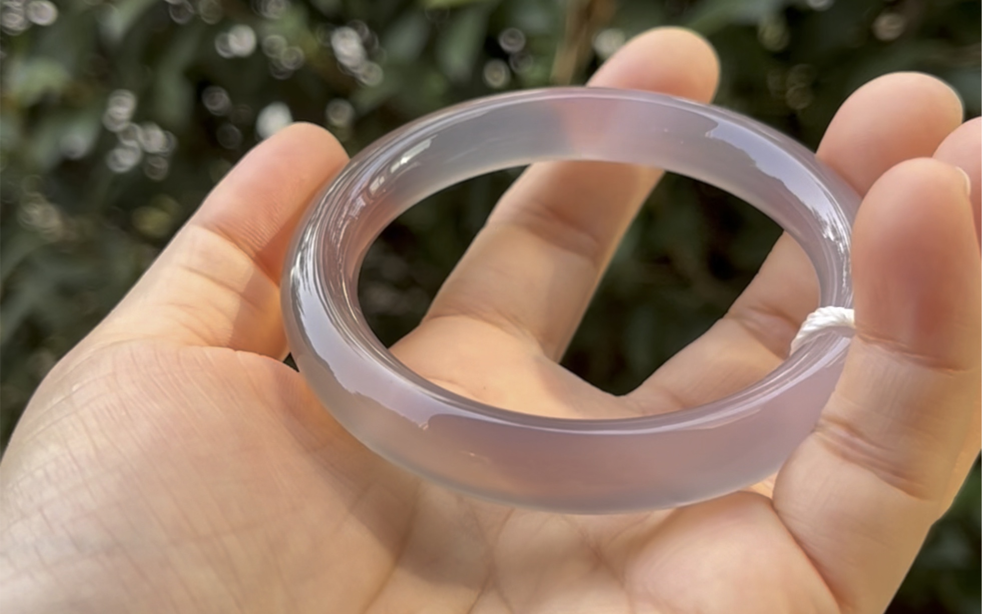 天然玛瑙手镯巴西料圈口54.