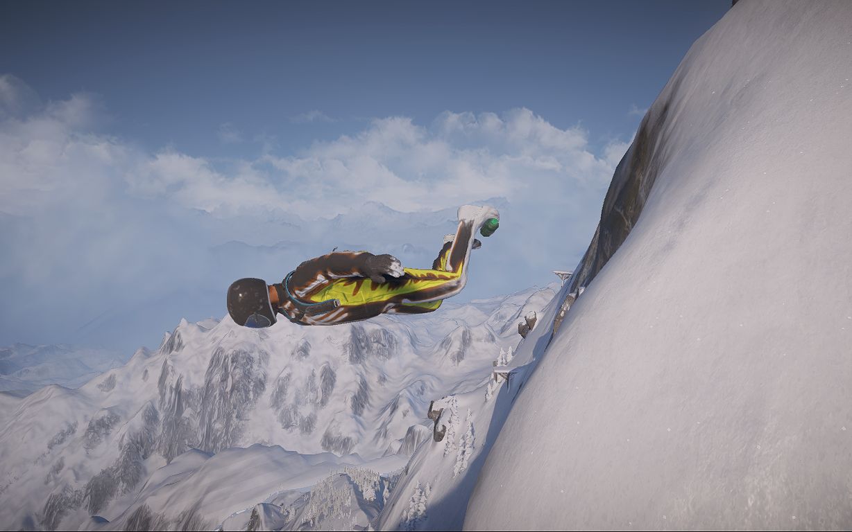 【steep极限巅峰】#4(三种视角 慢动作)穿洞一时爽,一直穿一直爽!