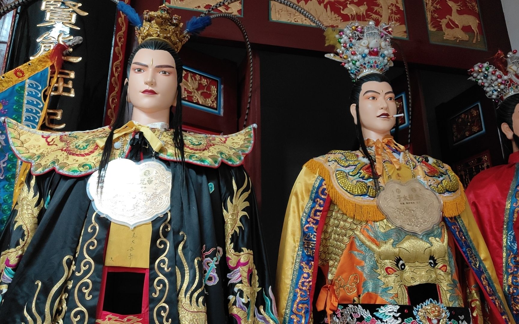 福建福州长乐游神|华光大世子 金龙三太子|许愿上岸