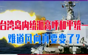 台湾岛内统派高呼和平统一，蔡英文也没想到，难道风向真要变了？