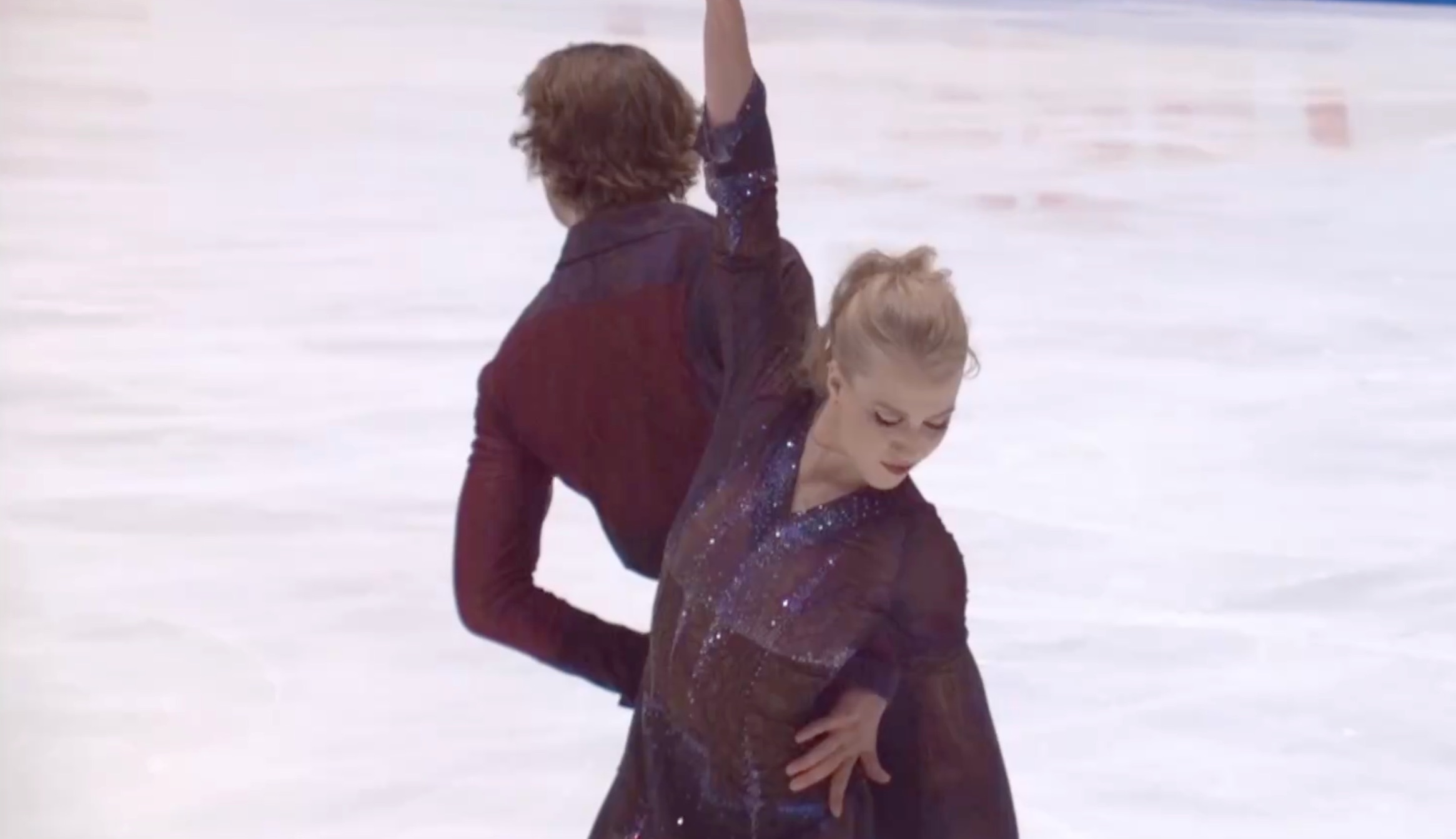 2024俄罗斯花样滑冰成年组测试赛 冰舞韵律舞