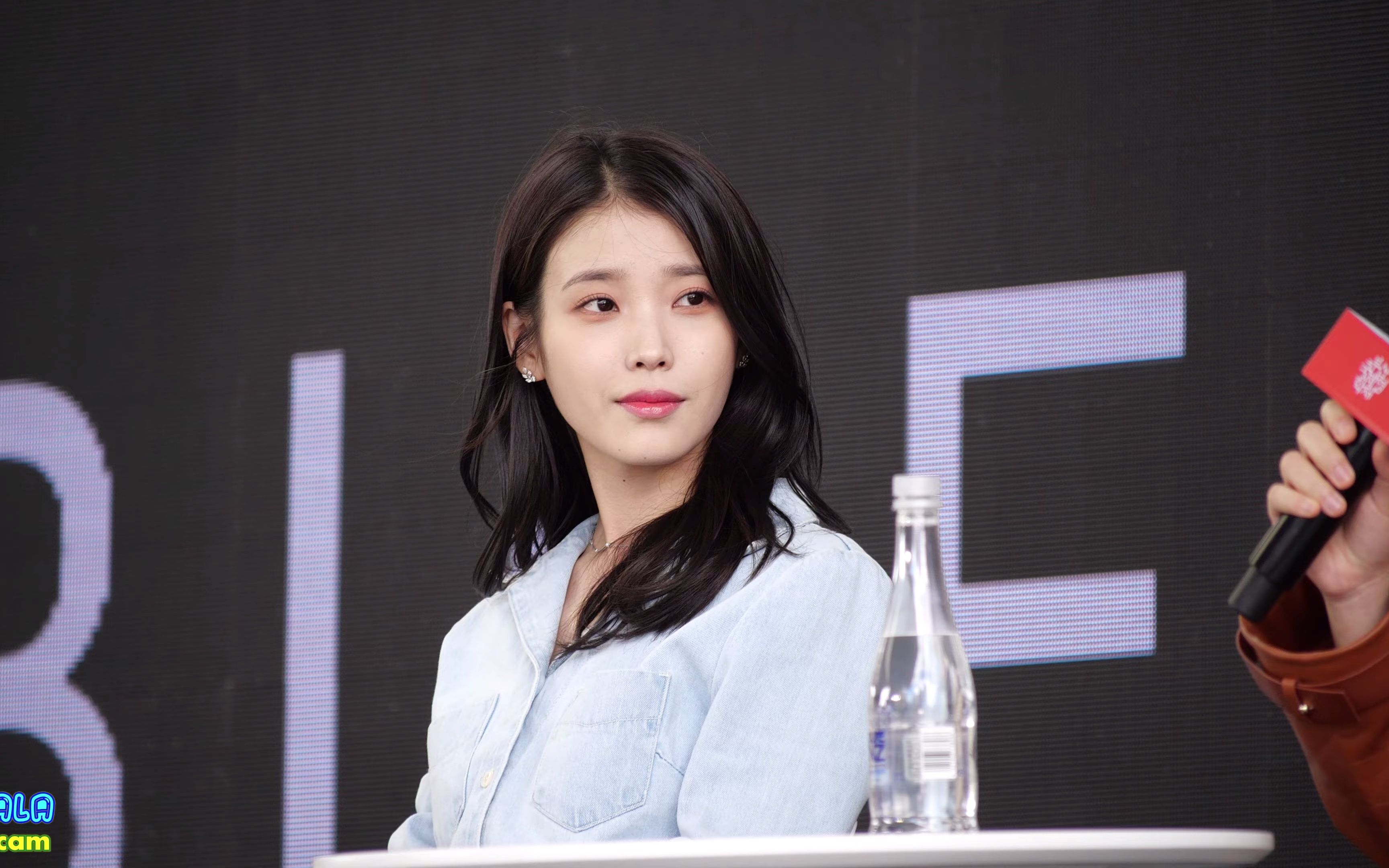 【iu李知恩】221008釜山国际电影节饭拍 biff open talk[fancam by