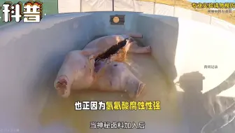 有人误踩“化骨水”死亡，氢氟酸无痛溶骨，如何自救？
