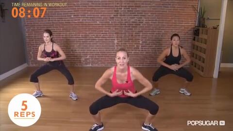 30-Minute Selena Gomez Workout For Flat Abs and Toned Legs 