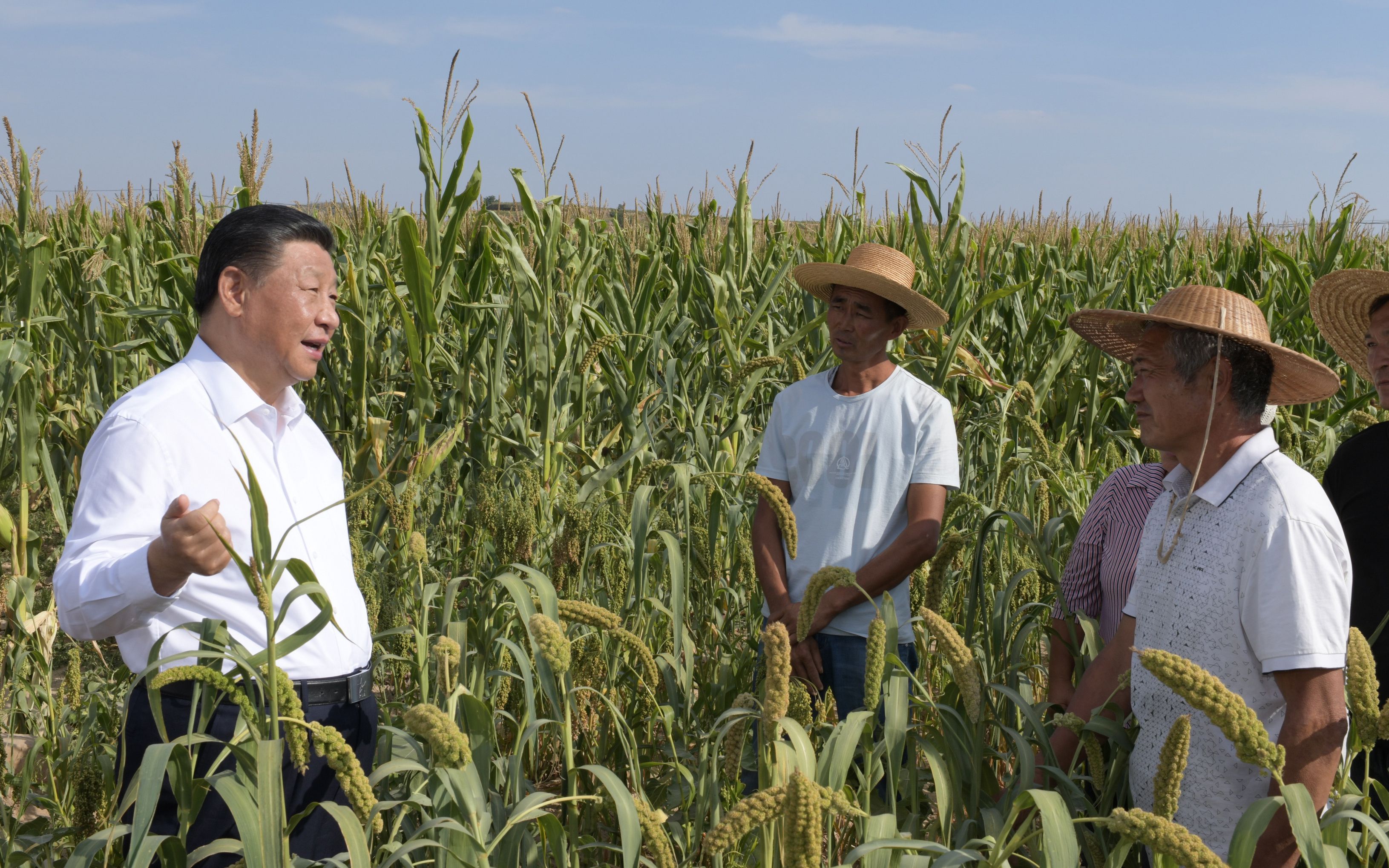 【独家视频】习近平在陕西榆林考察调研哔哩哔哩bilibili