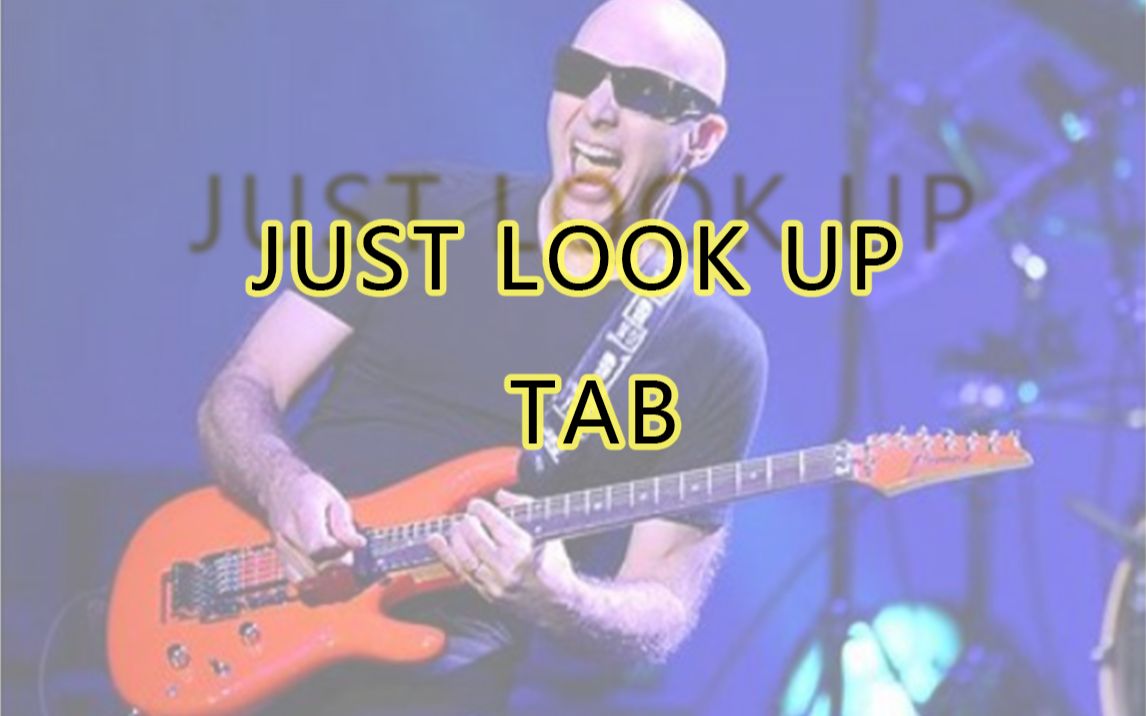 [图]Just Look Up吉他谱-Joe Satriani