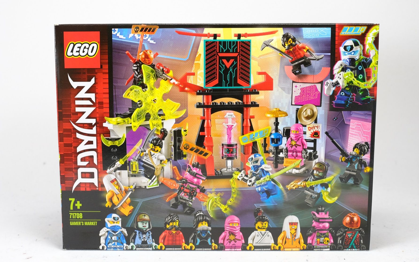 买它只为收集人仔开箱349元的乐高幻影忍者71708玩家市集