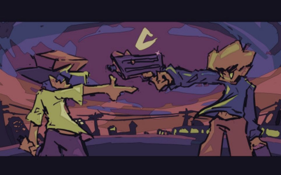 新画风超燃pico与bf的再一次对战