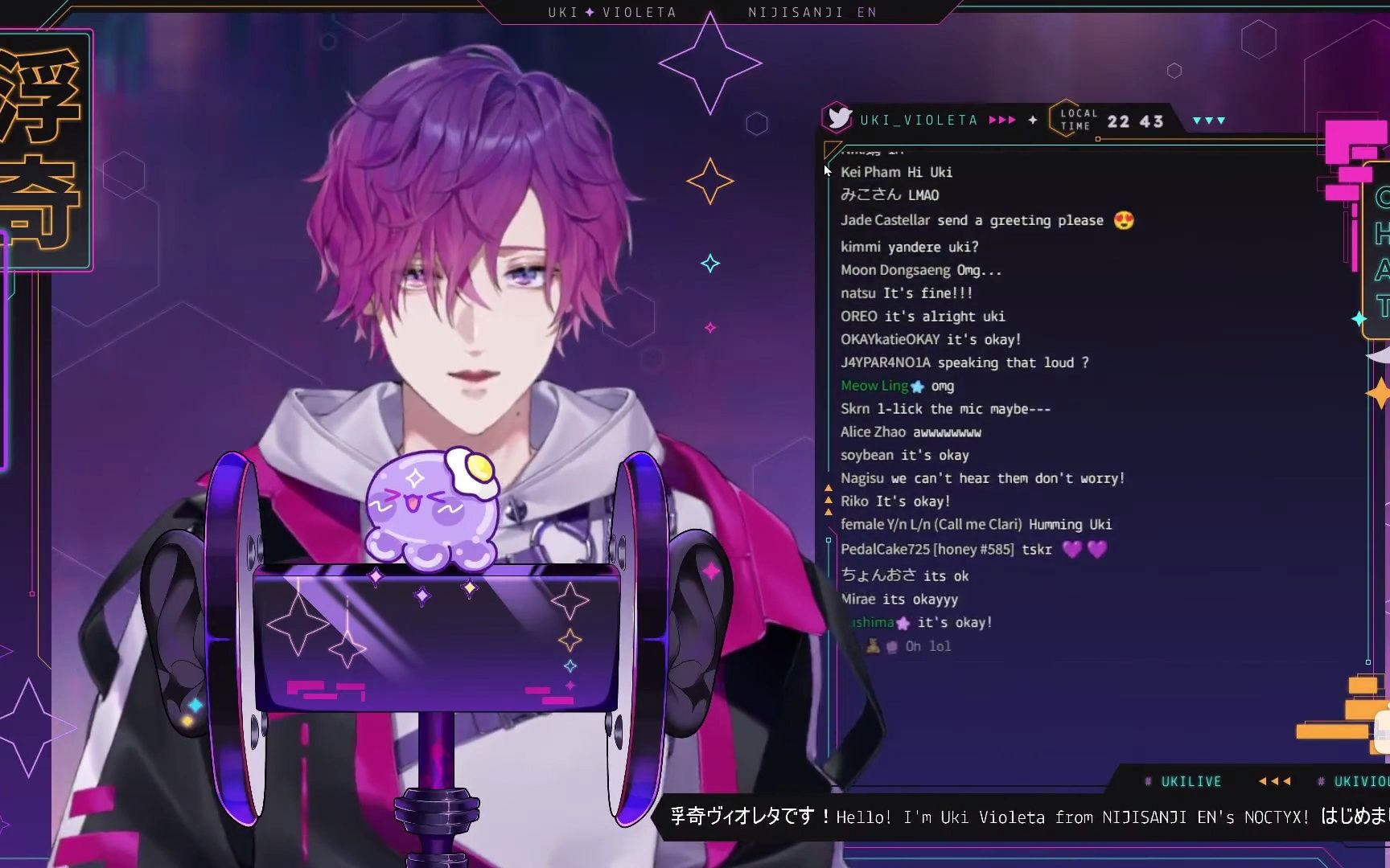 ukivioleta猫猫叫声音略大注意调音量