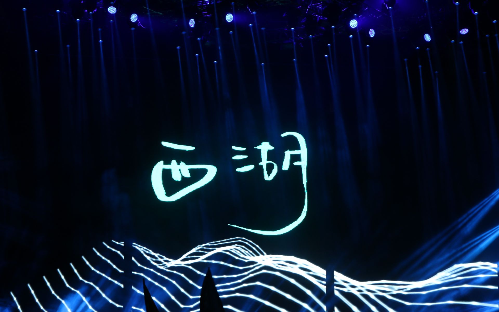 西湖(片段 远距离) - 痛仰乐队【2019仙人掌音乐节】live 录一半手机