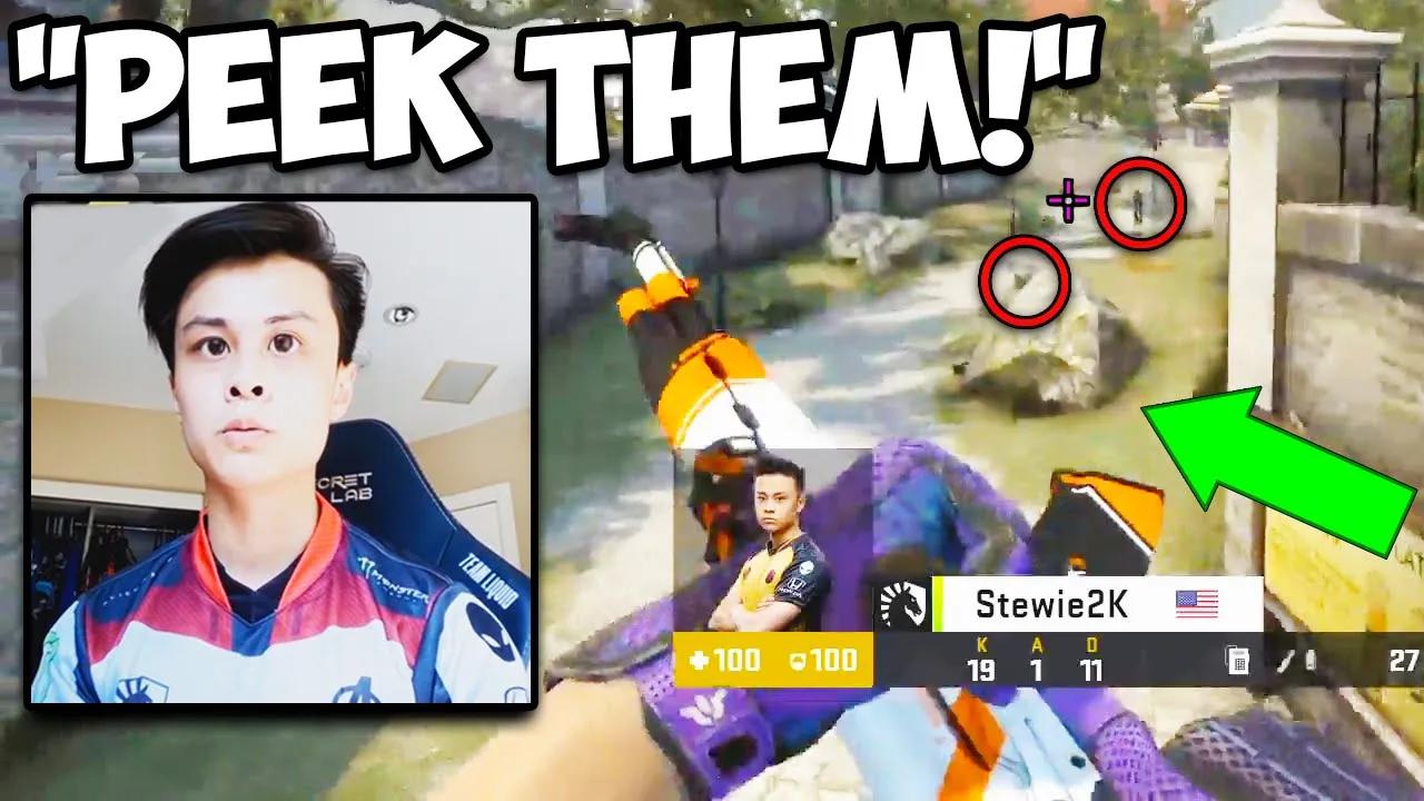 【csgo】stewie不可思议的runboost peek twitch片段