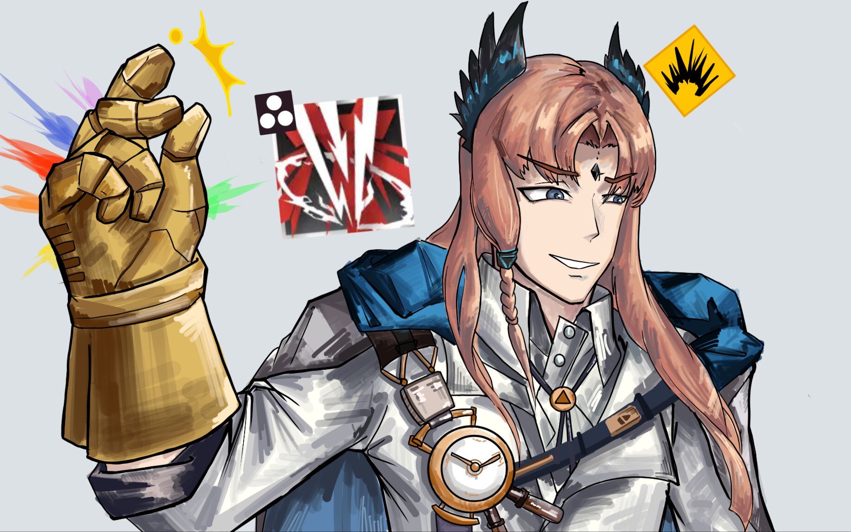 明日方舟〕异客:区区凡人,岂敢动神之毫毛?_手机游戏热门视频