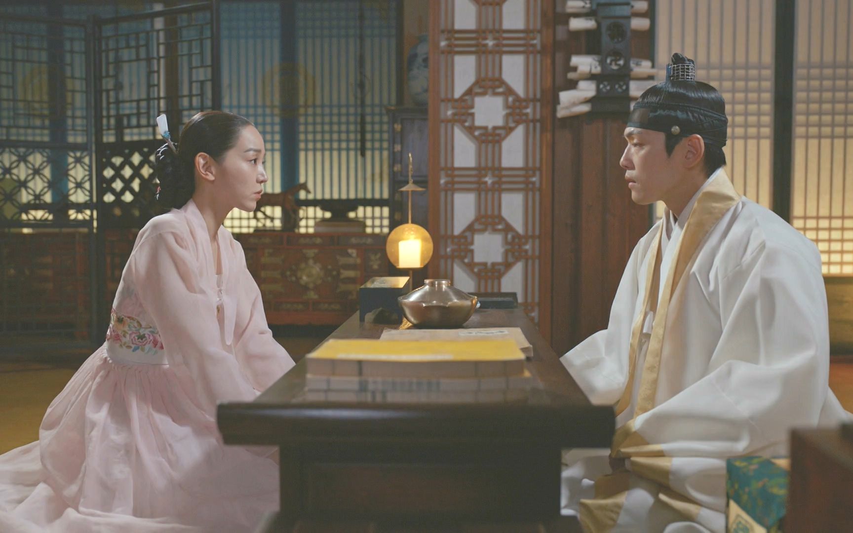 张峰焕与李昪结盟对抗家族 韩剧《哲仁王后》第15集 申惠善 金正贤