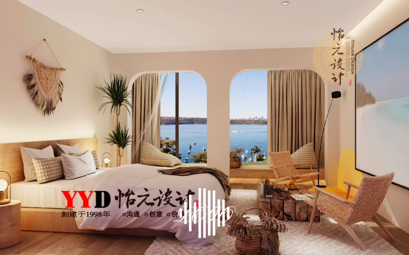 新创意风格民宿酒店设计:打造极简度假生活新体验#网红民宿设计