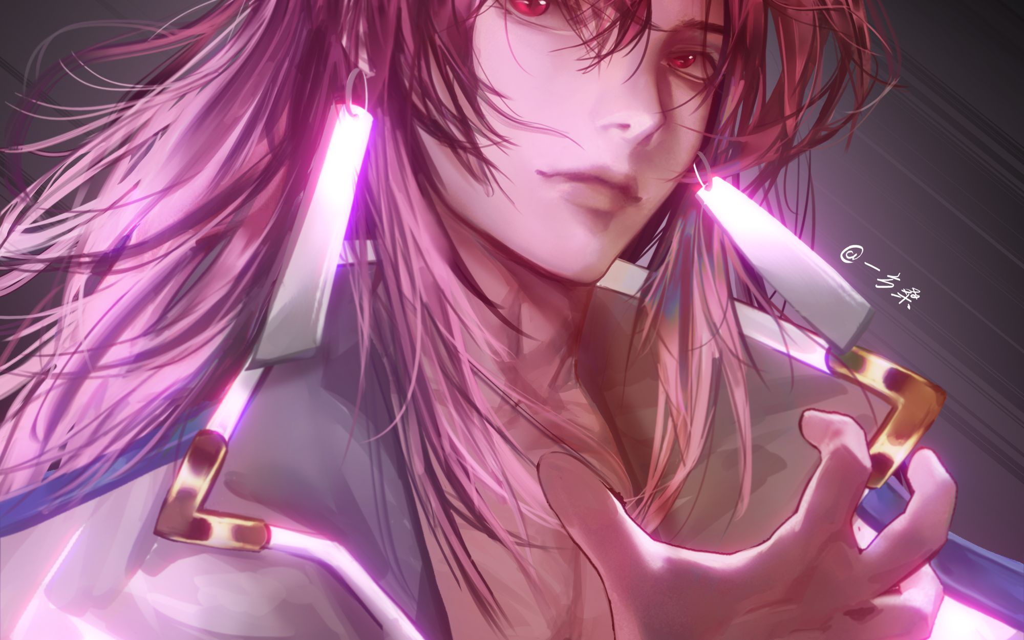 英雄联盟永恩爆肝画一个战斗学院皮肤同人头像