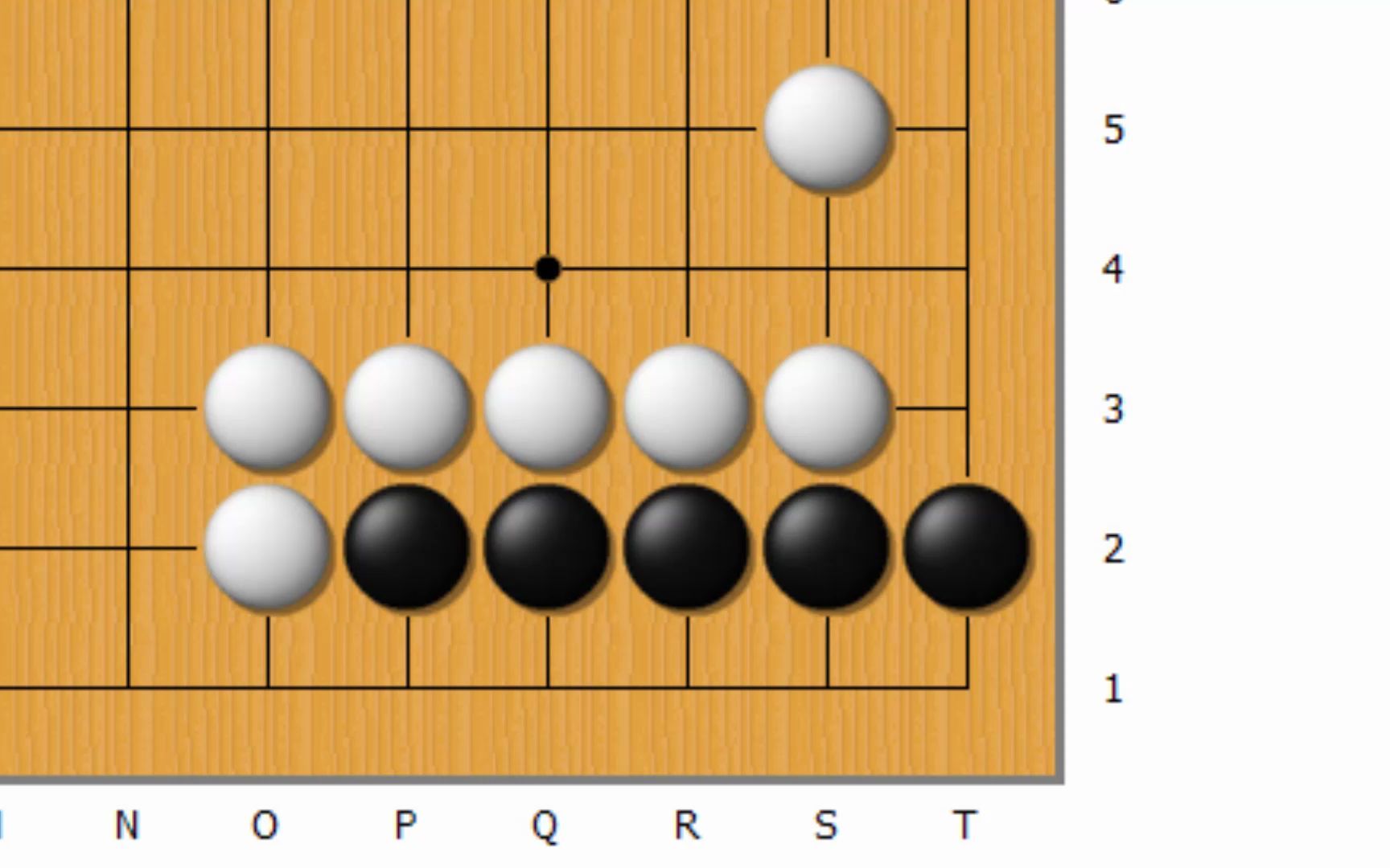 [图]围棋死活辞典上卷角部死活二线型第1题