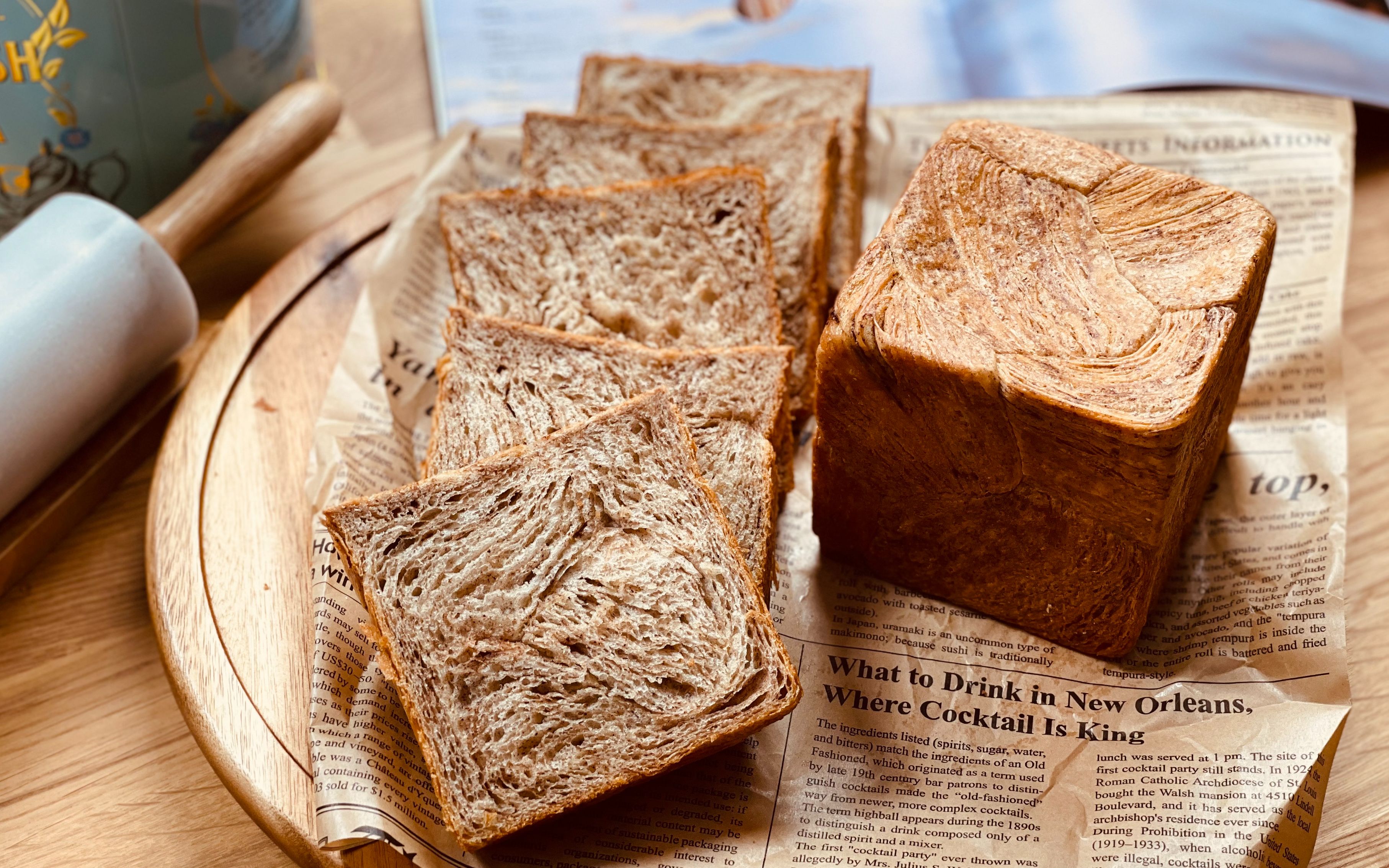 大理石吐司一次发酵的巧克力金砖吐司详细保姆级教程巧克力控不许错过