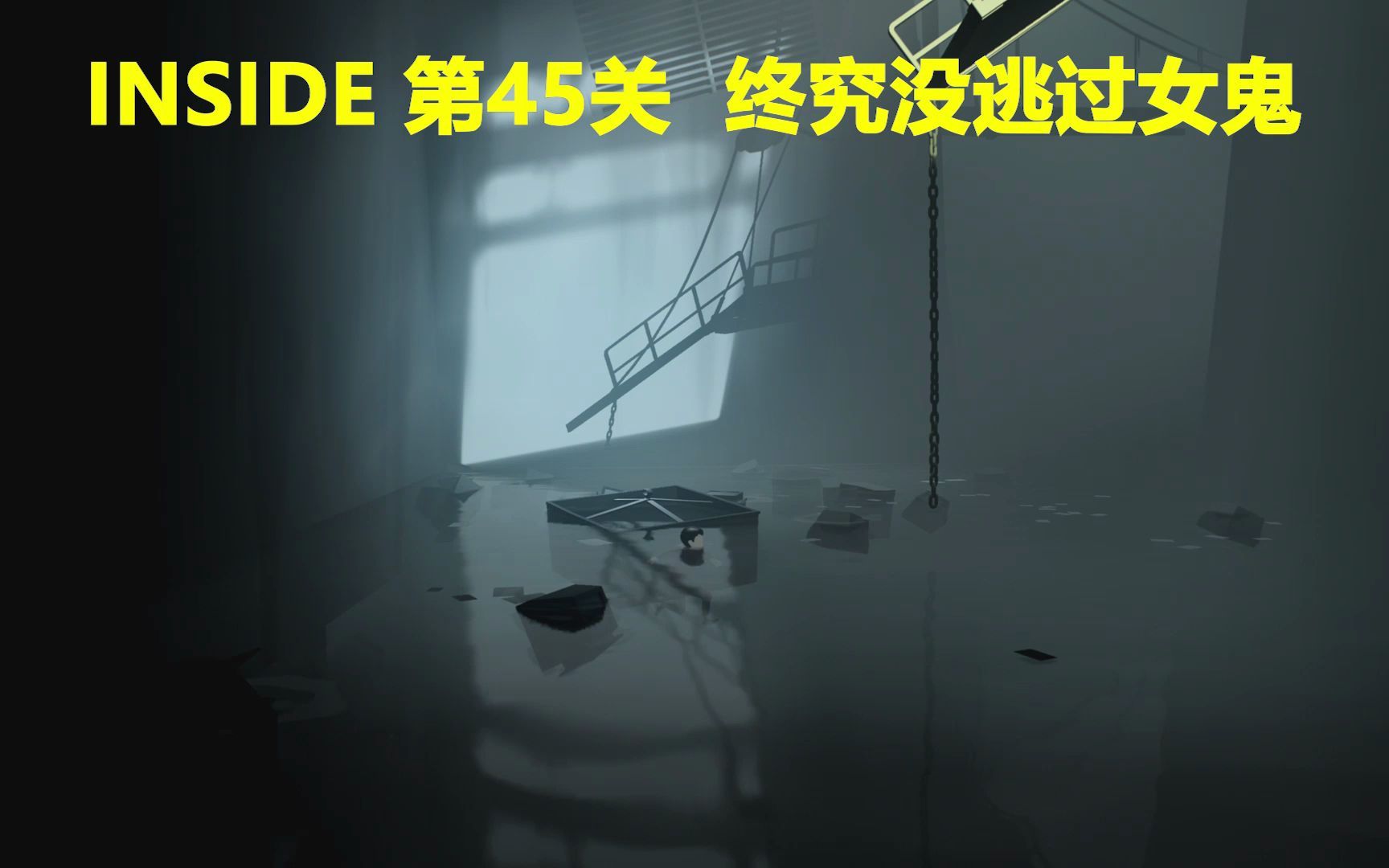 【通关攻略】INSIDE 第45关 终究没逃过女鬼.mp4哔哩哔哩bilibili