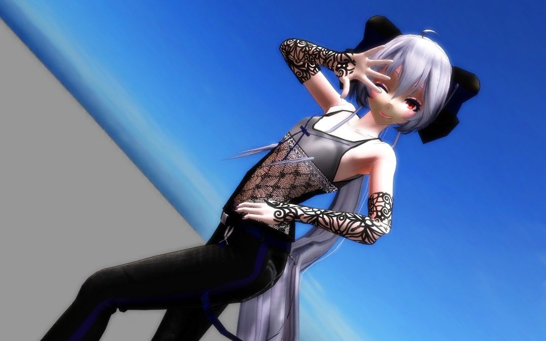 【v家mmd】弱音姐姐 good luck 好棒o(≧v≦)o