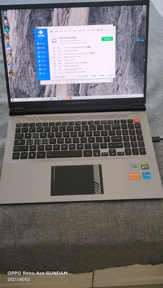 二手铺子 8899出雷神ZERO游戏本 i711800h处理器+16G内存+512G固态+3070(140w)显卡+16寸2.5k165hz电竞屏哔哩哔哩bilibili