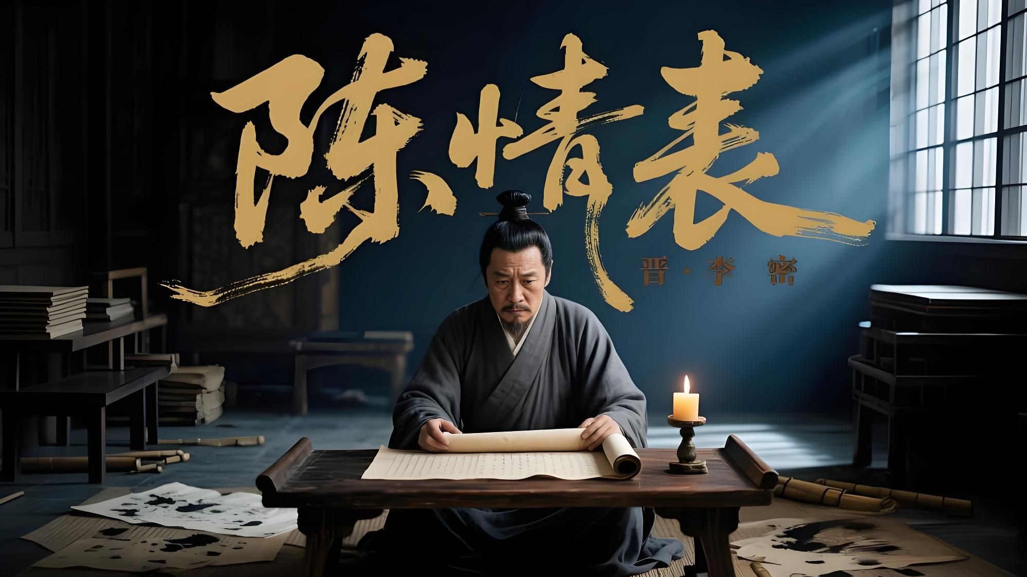 千古第一孝文《陈情表》：每一个字都是生命的重量！