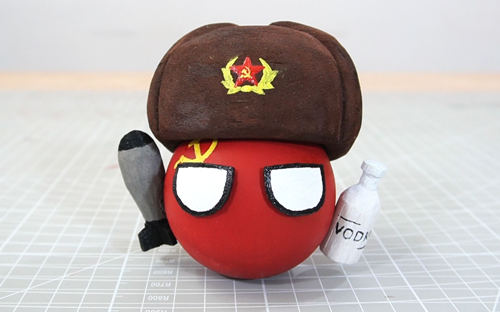 【波兰球】用木头做一个苏联球:左手大伊万,右手伏特加!