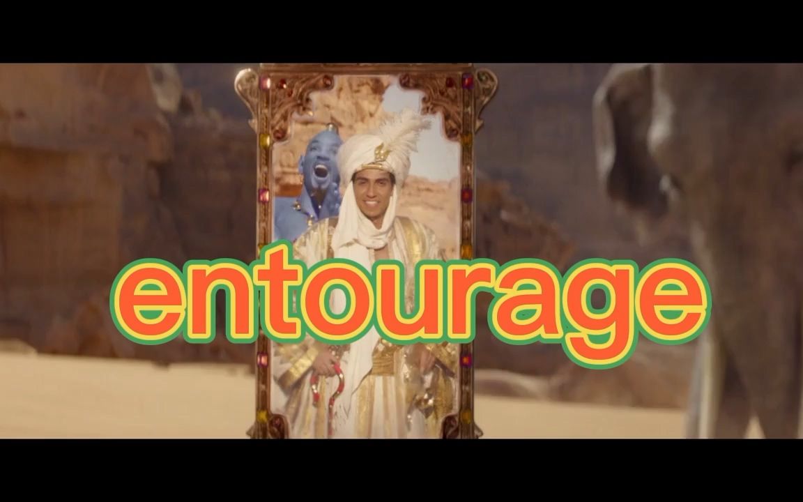 8级单词entourage哔哩哔哩bilibili