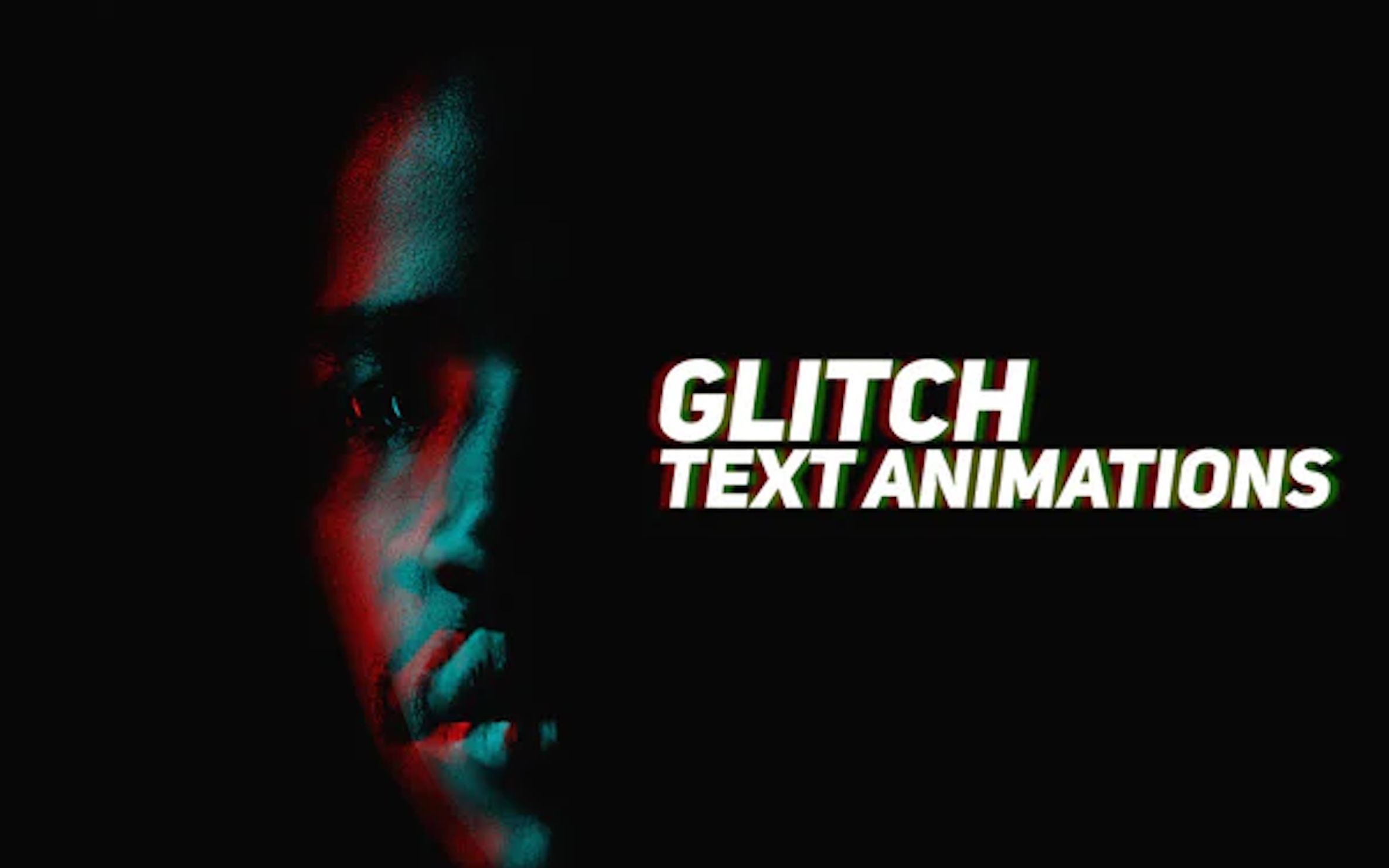 Fcpx插件 信号干扰故障文字标题效果制作工具 Glitch Text Animations哔哩哔哩bilibili