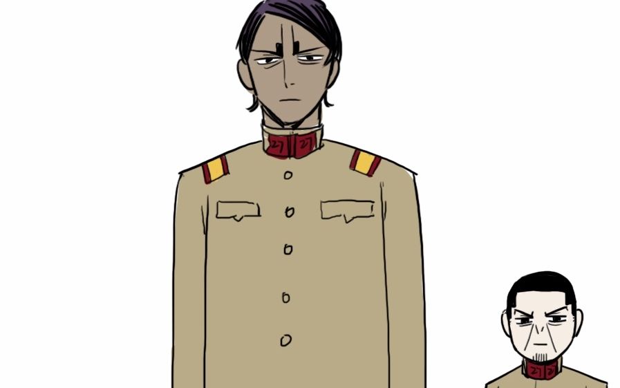 【黄金神威/手书】要被鹤见中尉训斥而过分激动的鲤登少尉