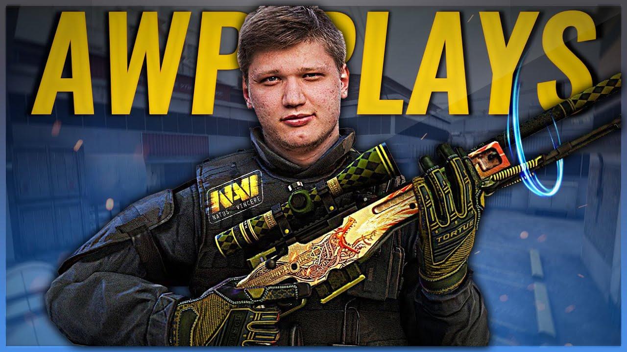 csgos1mple在大赛中的大狙操作集锦