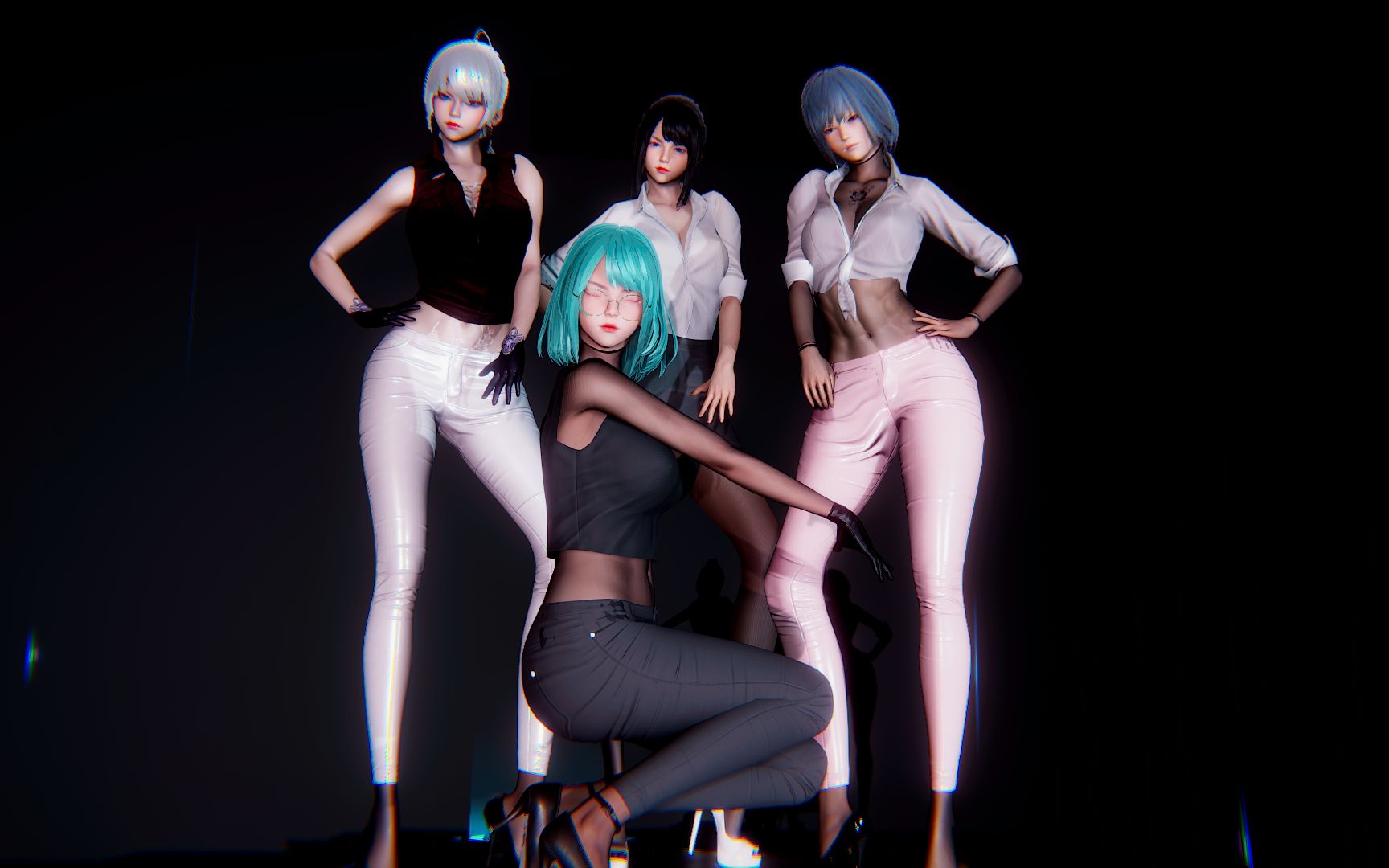 【honeyselect2】【mmd】blackpink-forever young_哔哩哔哩_bilibili