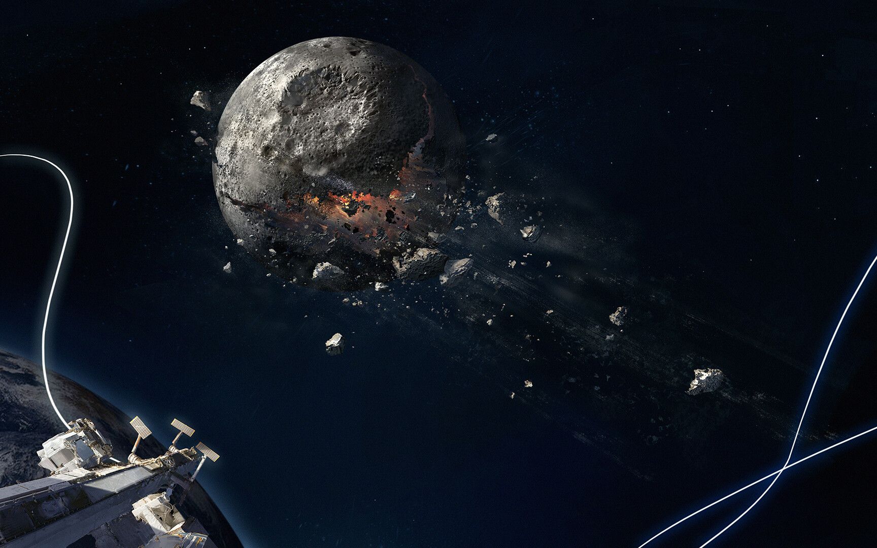 无尽的拉格朗日 破碎行星 小行星带