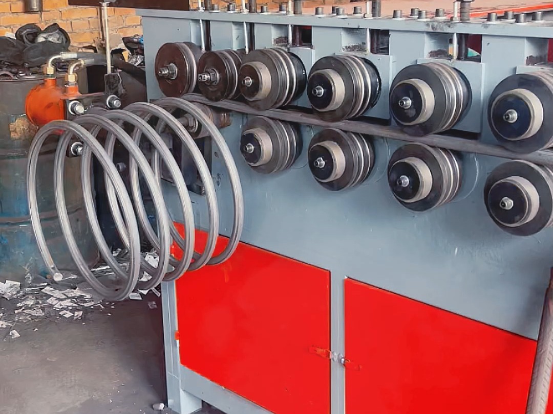 圆形螺旋箍成型机 钢筋卷圆机 灌注桩数控钢筋打圈机 源头实力