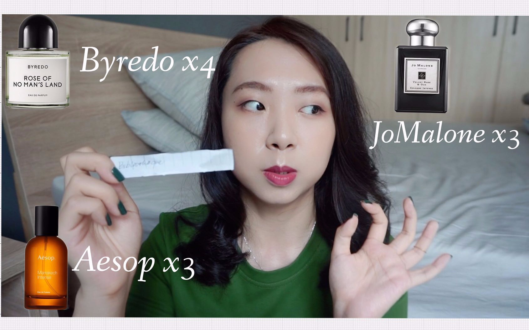 一起闻香吧!十款香水 Byredo Aesop JoMalone First Impression哔哩哔哩bilibili