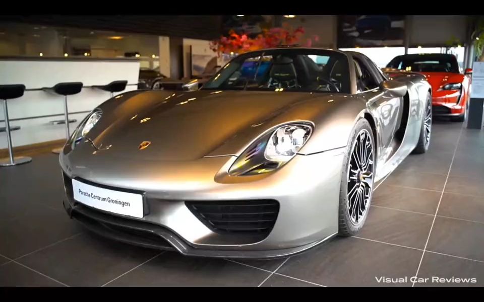 真正的蛙王 三大神車之一的保時捷918 spyder