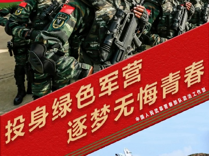 2024年下半年武警部队直接选拔招录警官公告哔哩哔哩bilibili