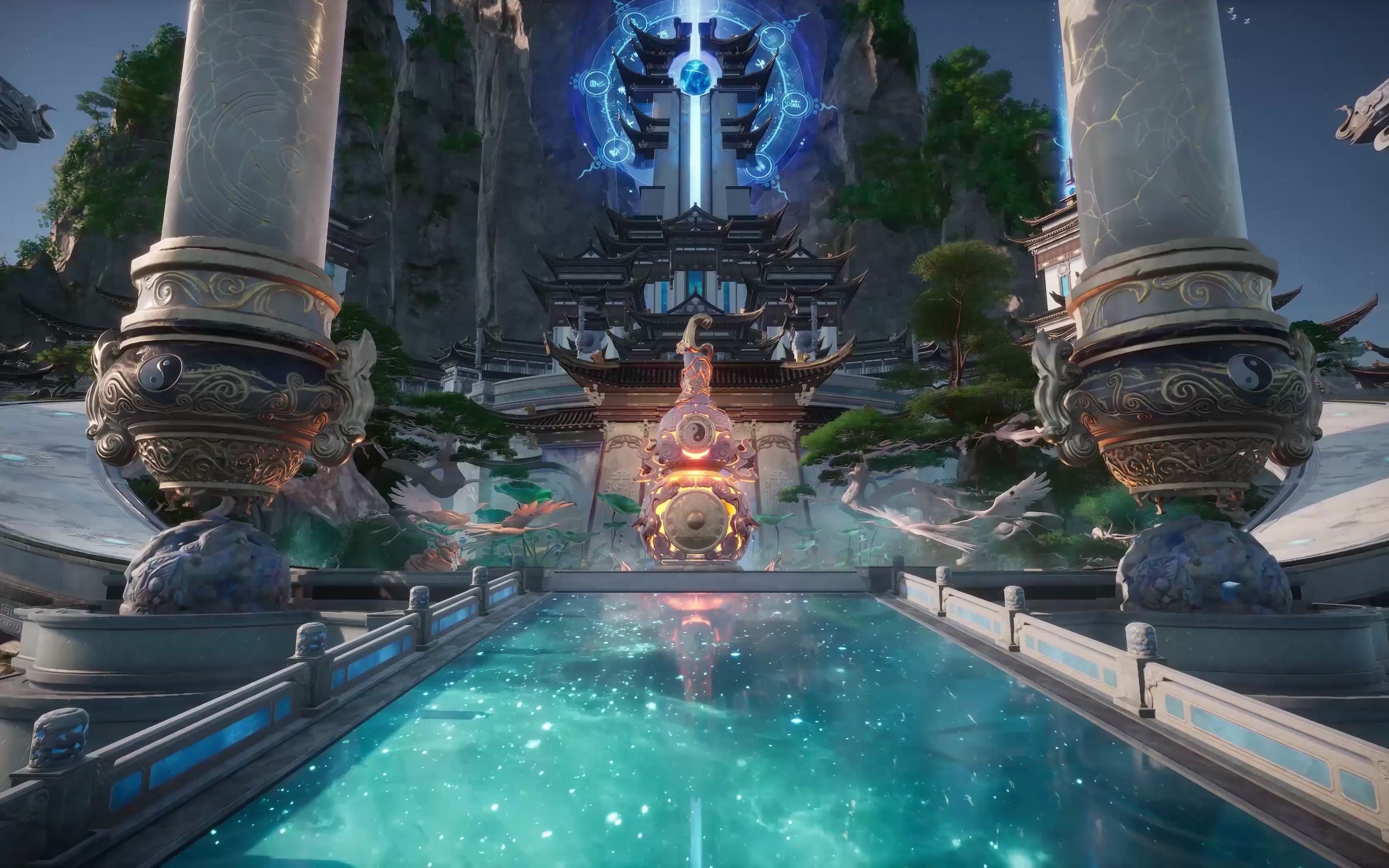 诛仙世界端游十二景高清实机录制