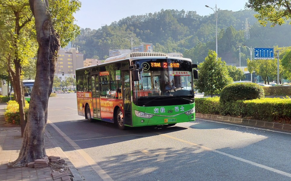 【此片暂发纯享】惠州市公交2路(金华路—万饰城)全程前座延时pov