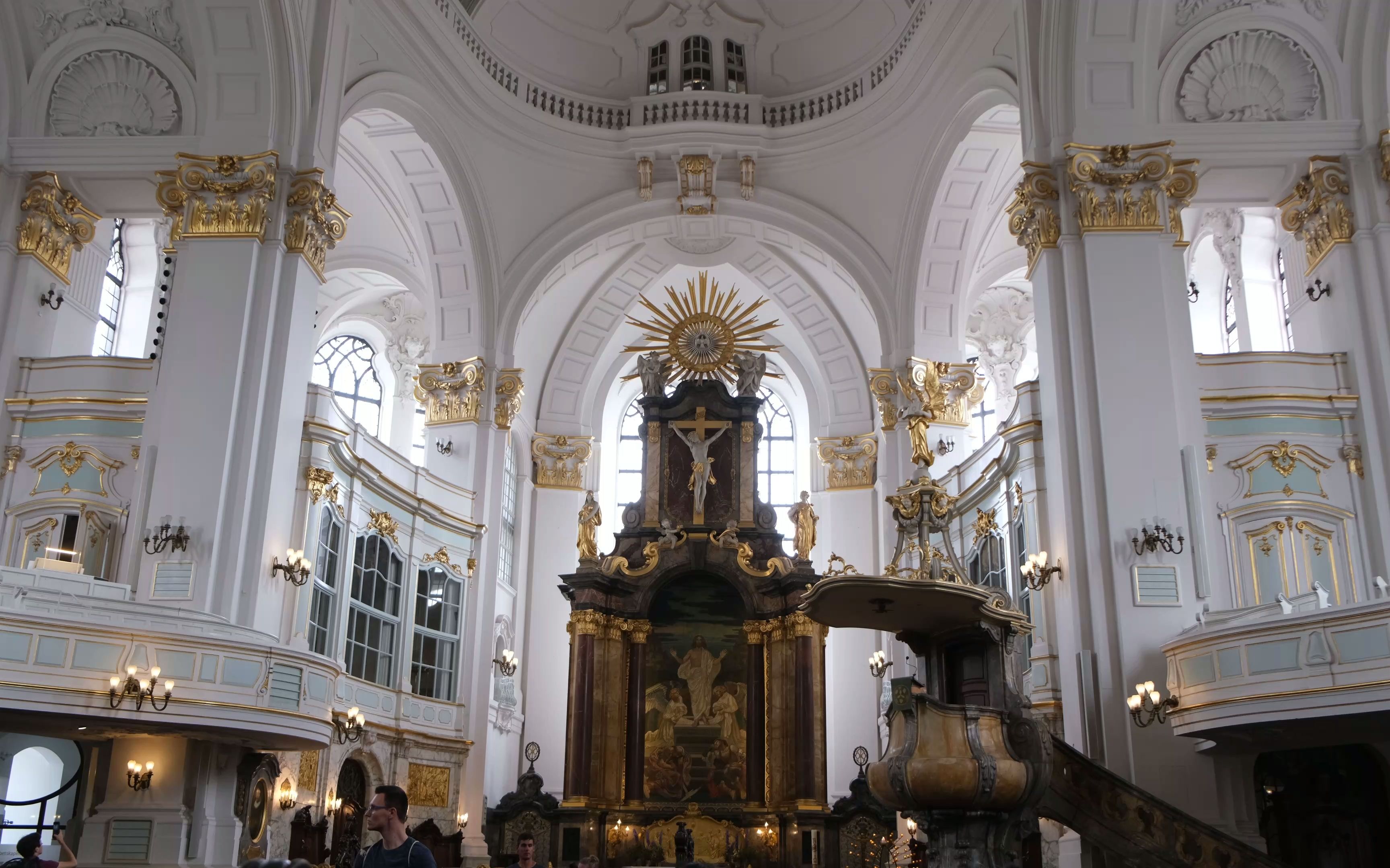 活动  汉堡,圣米歇尔教堂 (st. michaels church)