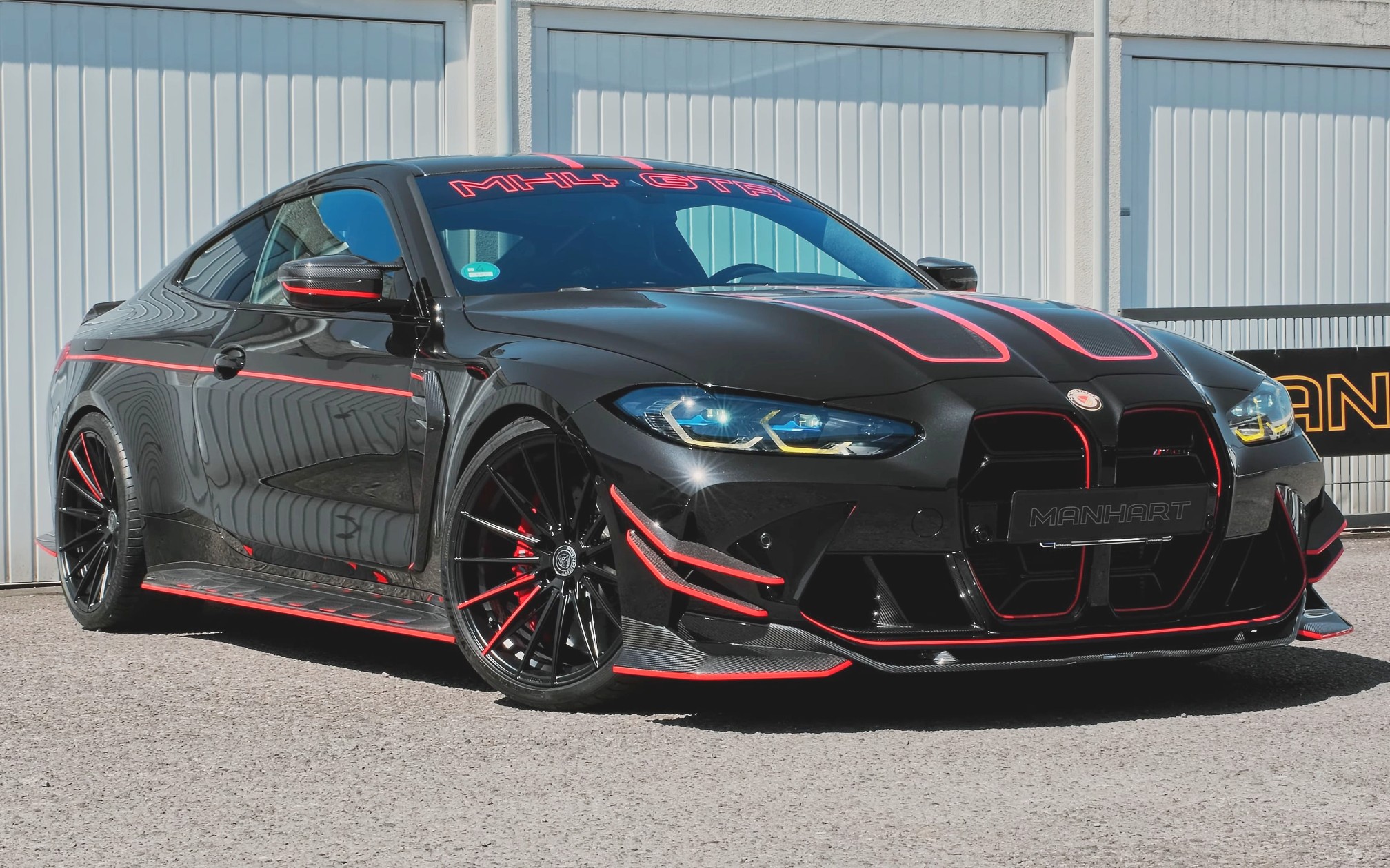 【4k 欣赏】2023 宝马 m4 manhart mh4 gtr