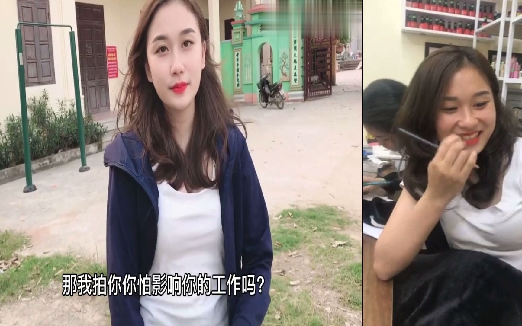 f001-越南黄宝强与关羽妹妹(小芳)的第一次约会加强重制版,肤白貌美
