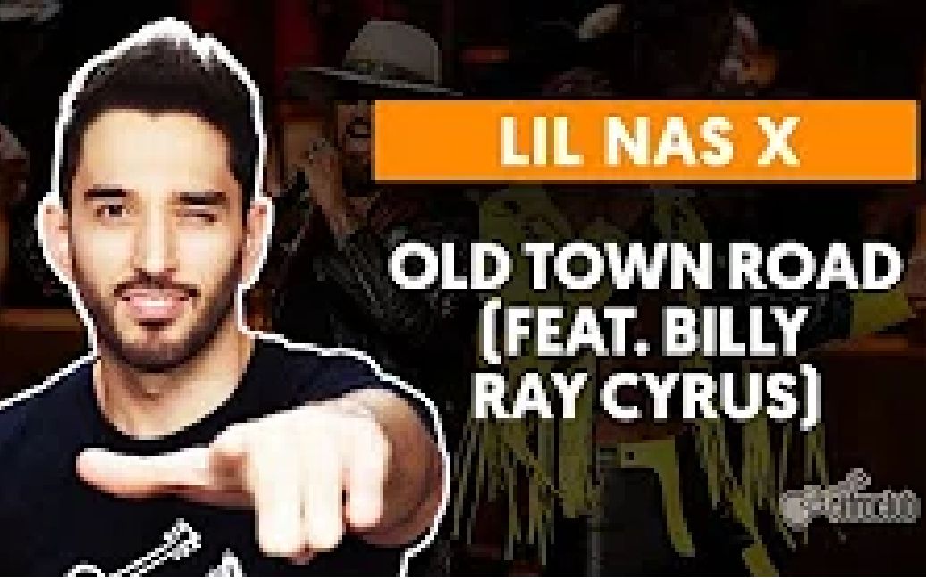 [图]OLD TOWN ROAD老城路【Lil Nas X (feat. Billy Ray Cyrus)】Cifraclub吉他弹唱教学