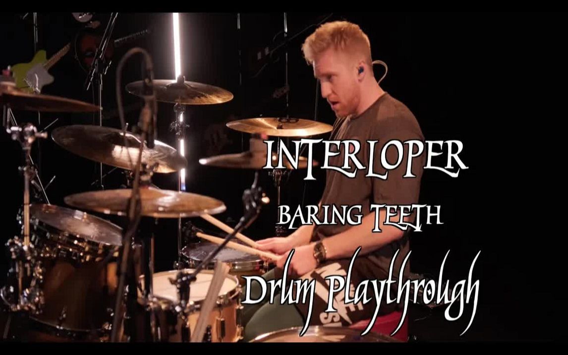 aaron stechauner - interloper - "baring teeth" - drum play